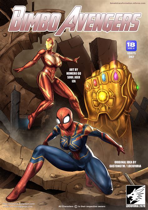 The Avengers Porn Comics .